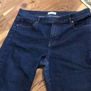 Loft modern straight jeans sz14
